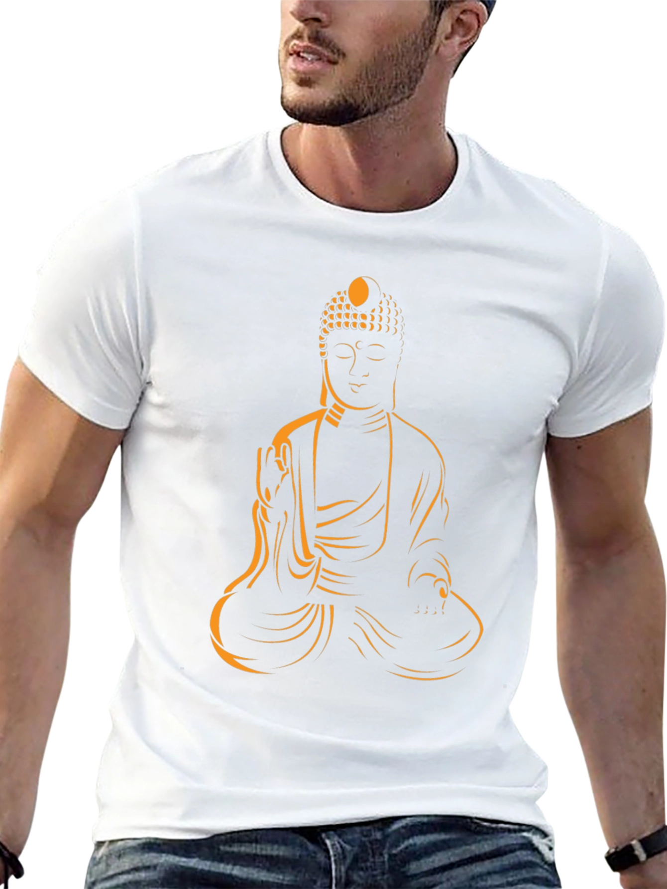 Buddha Graphic Tee - Meditation T-Shirt