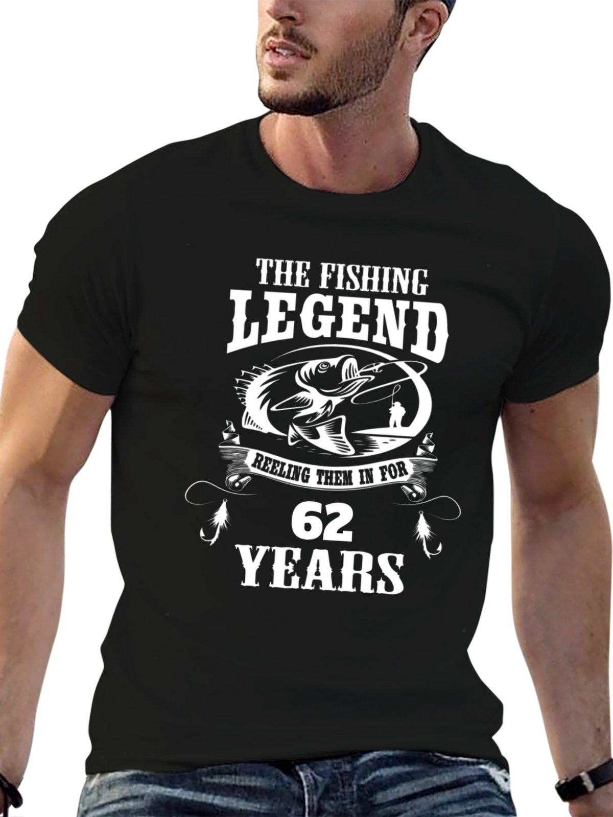 Fishing Legend 62 Years T-Shirt