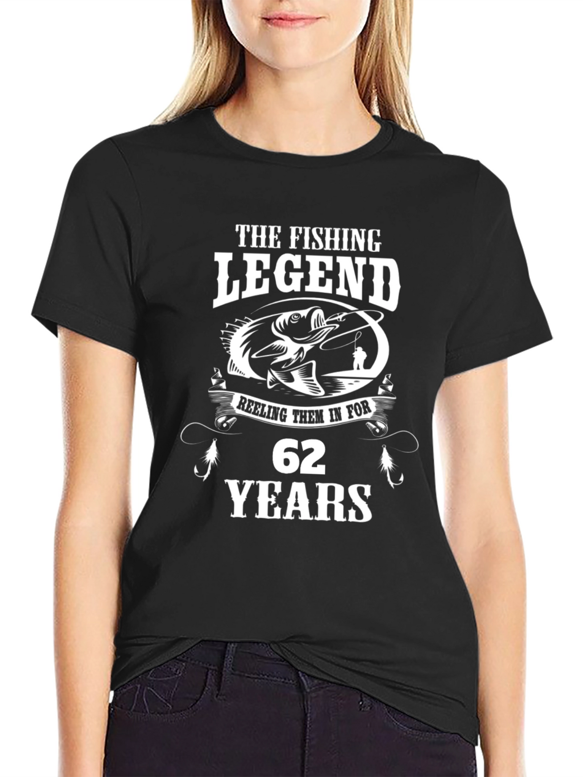 Fishing Legend 62 Years T-Shirt
