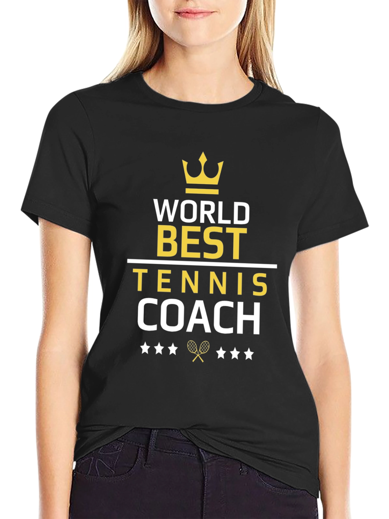 Worlds Best Tennis Coach T-Shirt