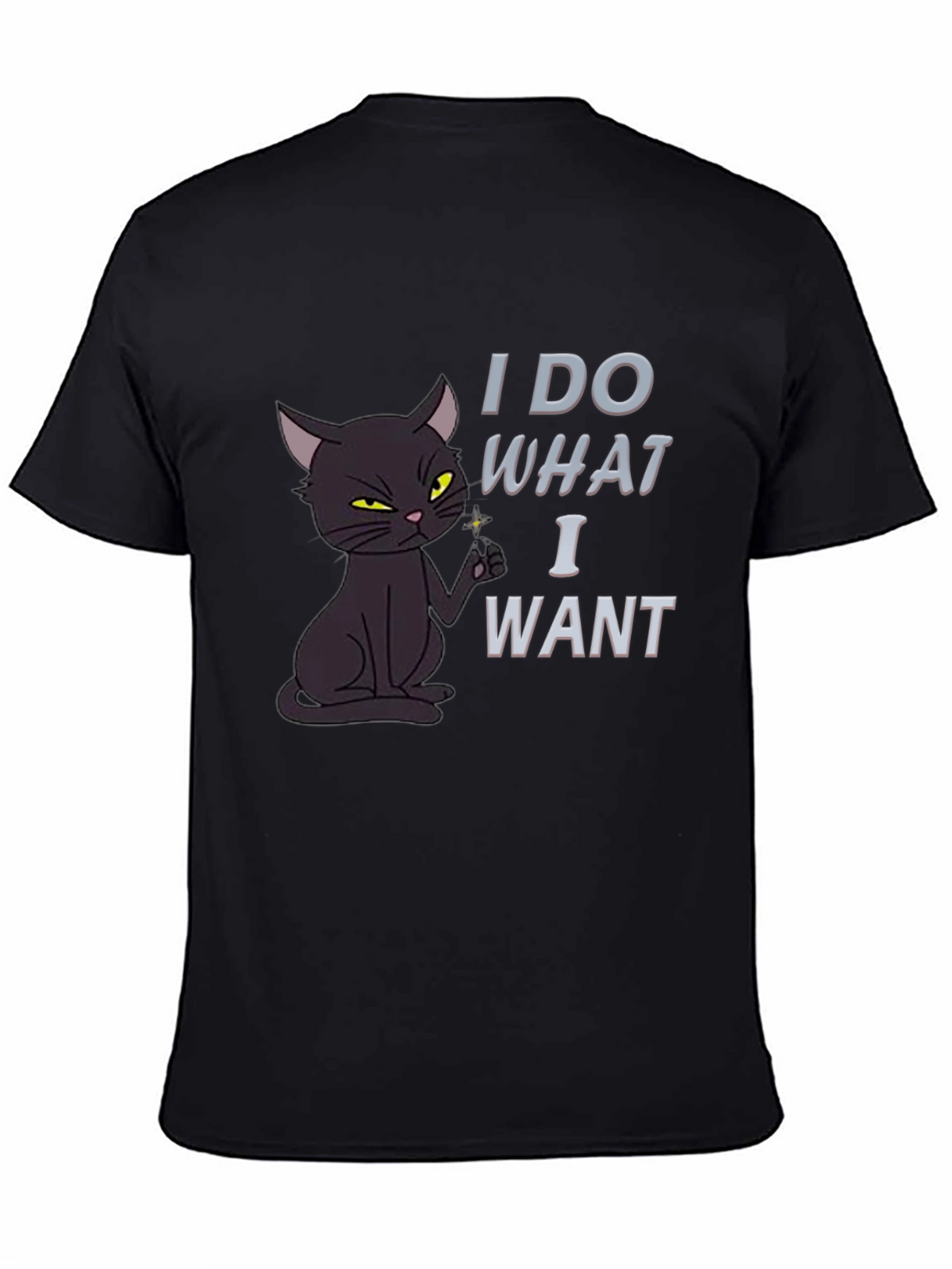 I Do What I Want Cat T-Shirt