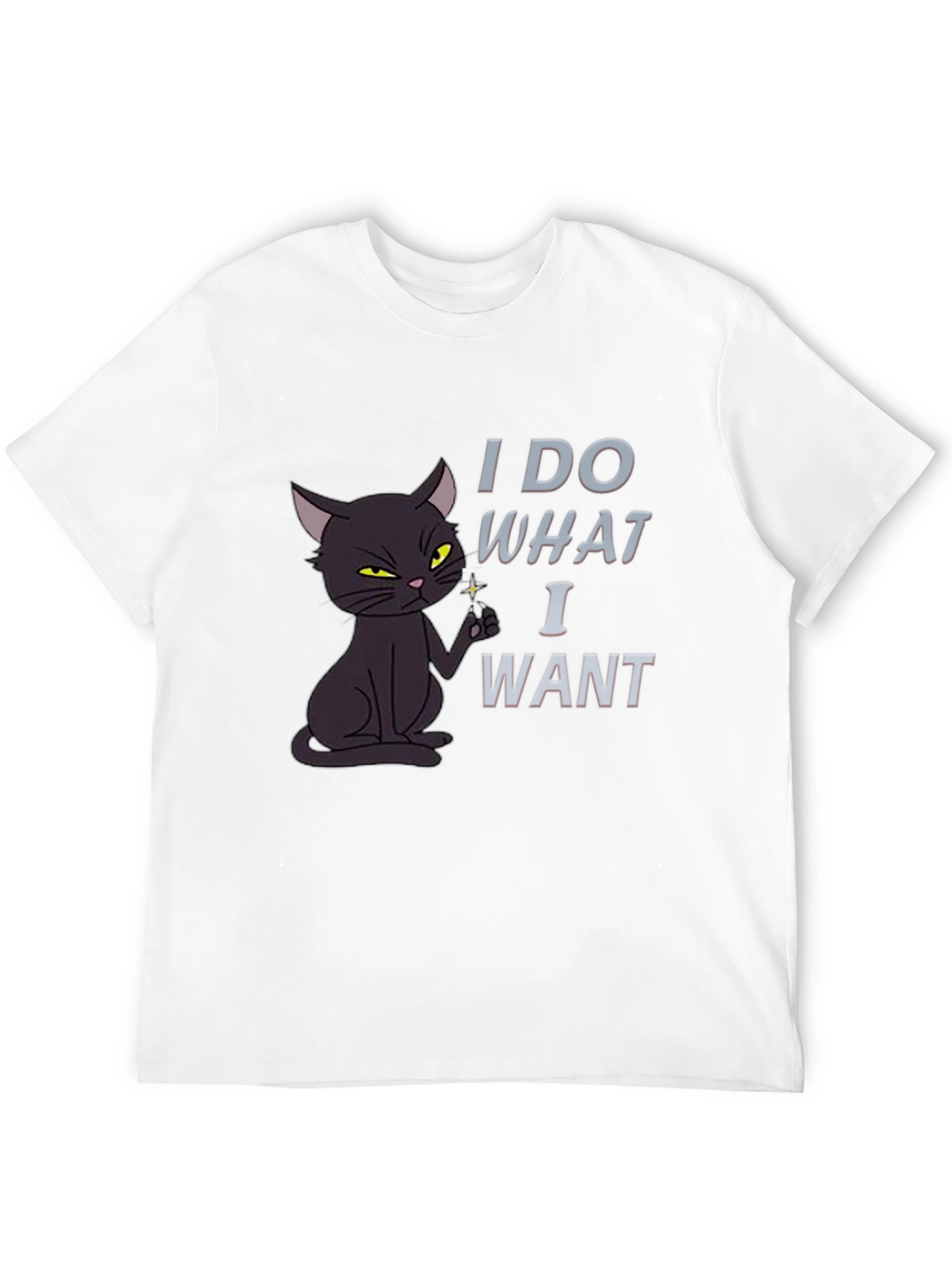 I Do What I Want Cat T-Shirt