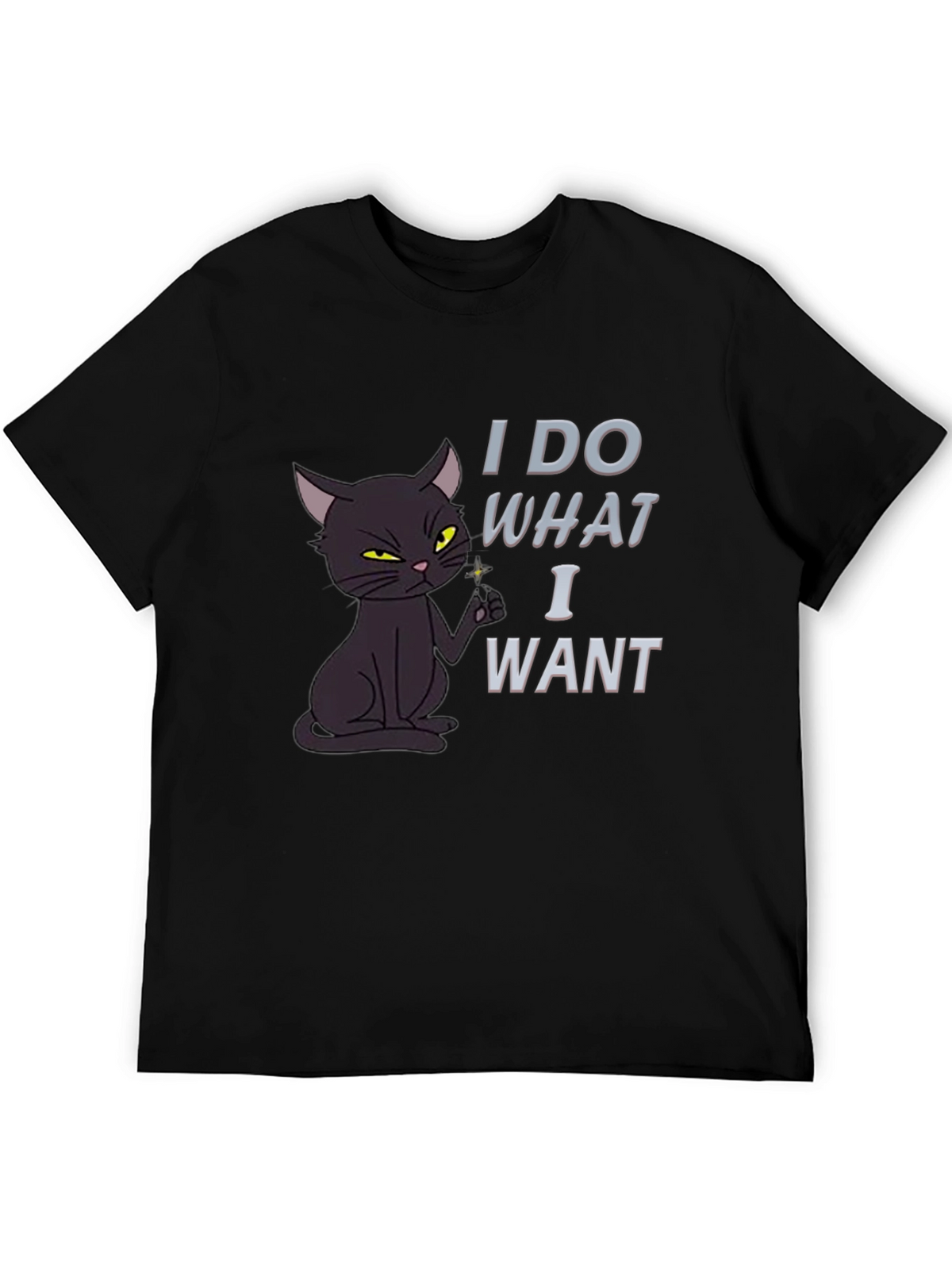 I Do What I Want Cat T-Shirt