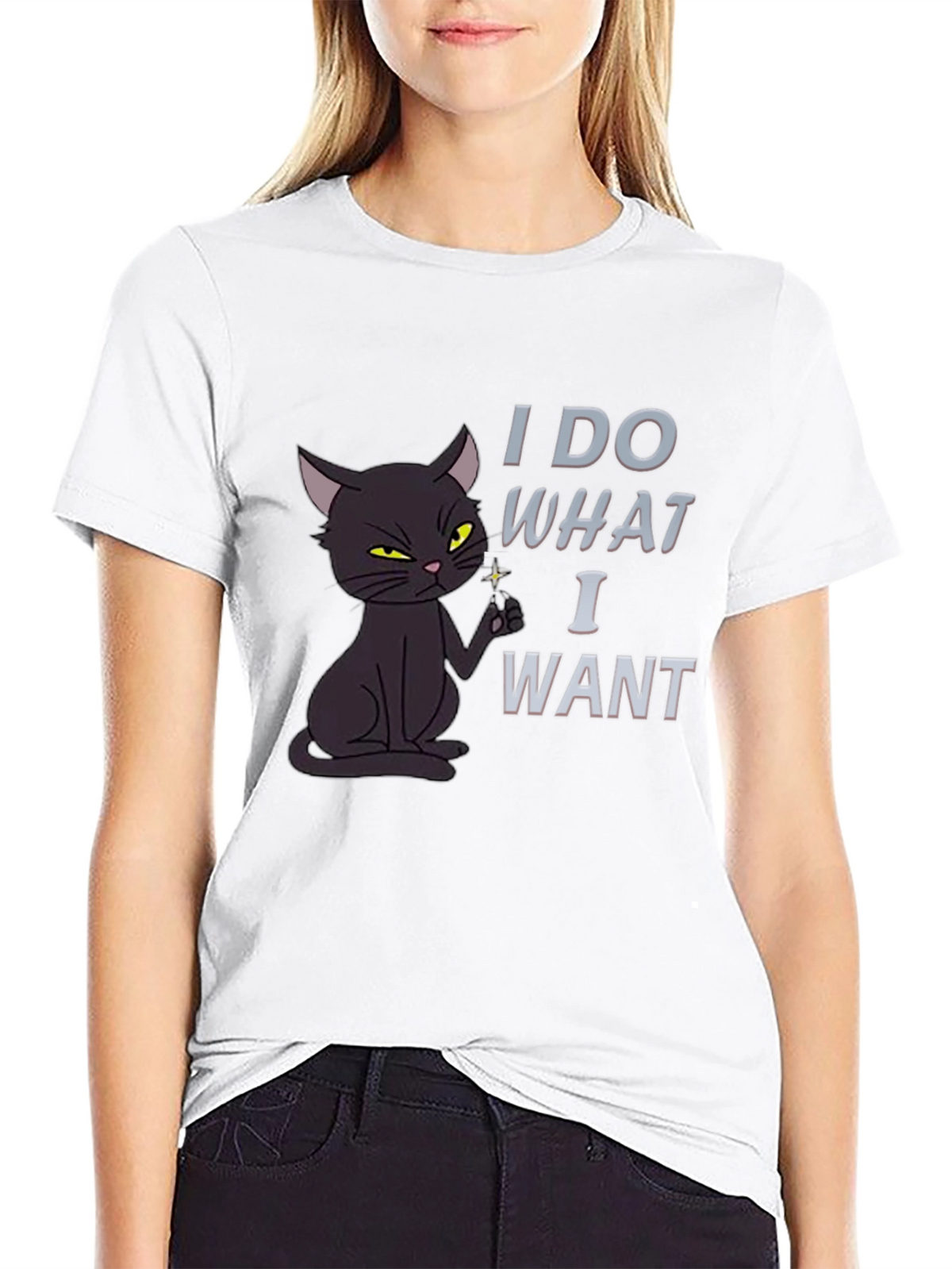 I Do What I Want Cat T-Shirt