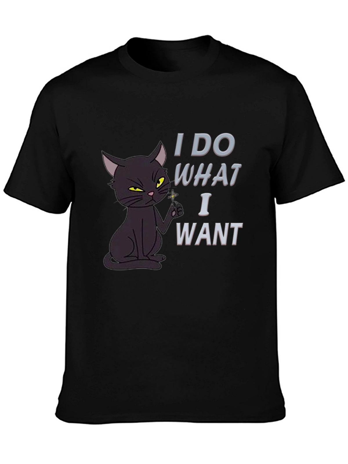 I Do What I Want Cat T-Shirt