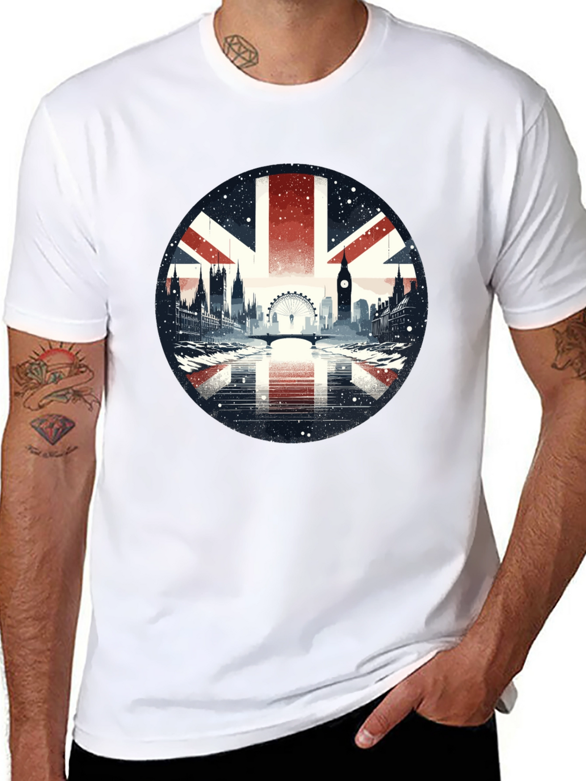 London Union Jack Graphic T-Shirt