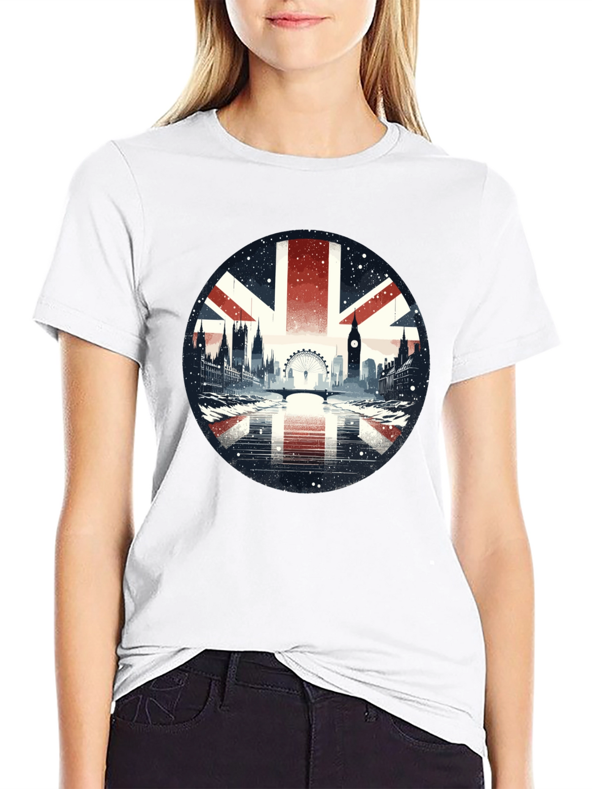 London Union Jack Graphic T-Shirt