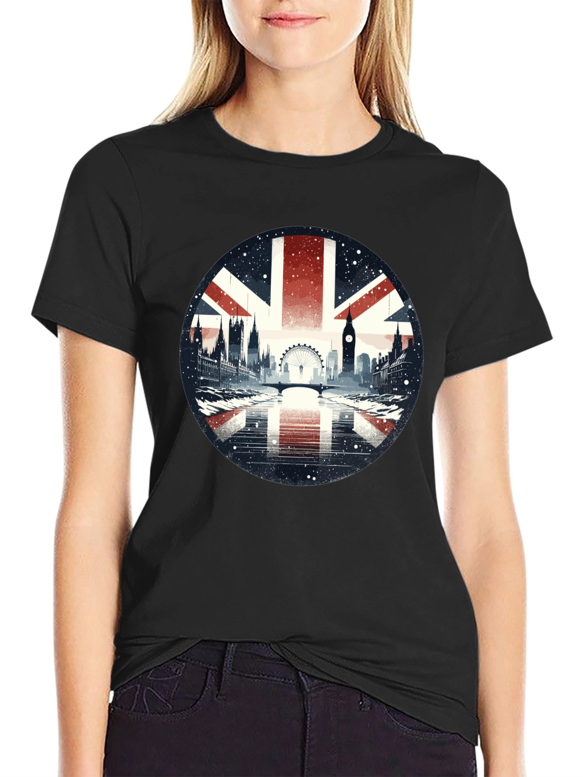 London Union Jack Graphic T-Shirt