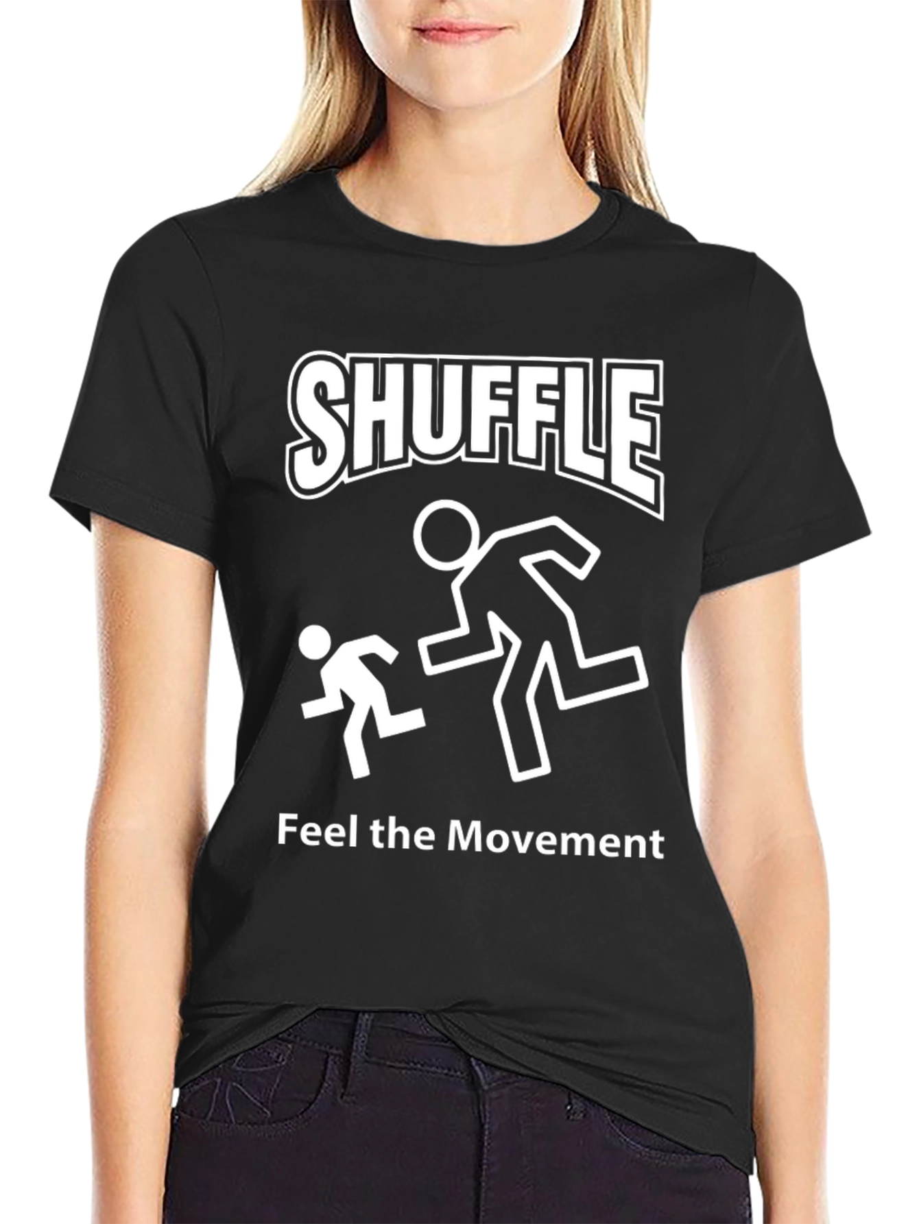 Shuffle Dance Graphic Tee - Feel the Movement!