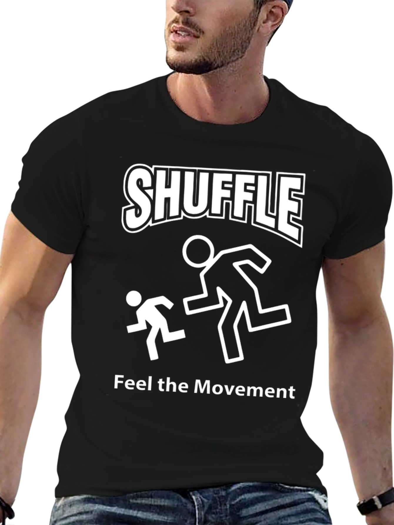 Shuffle Dance Graphic Tee - Feel the Movement!