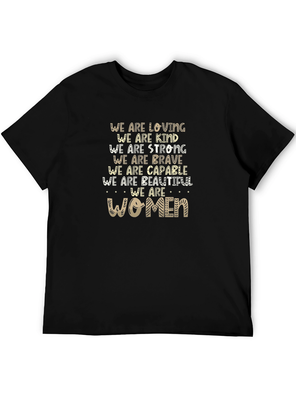 Empowered Womens Graphic T-Shirt