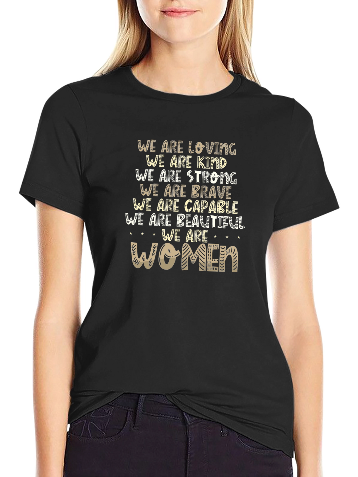 Empowered Womens Graphic T-Shirt