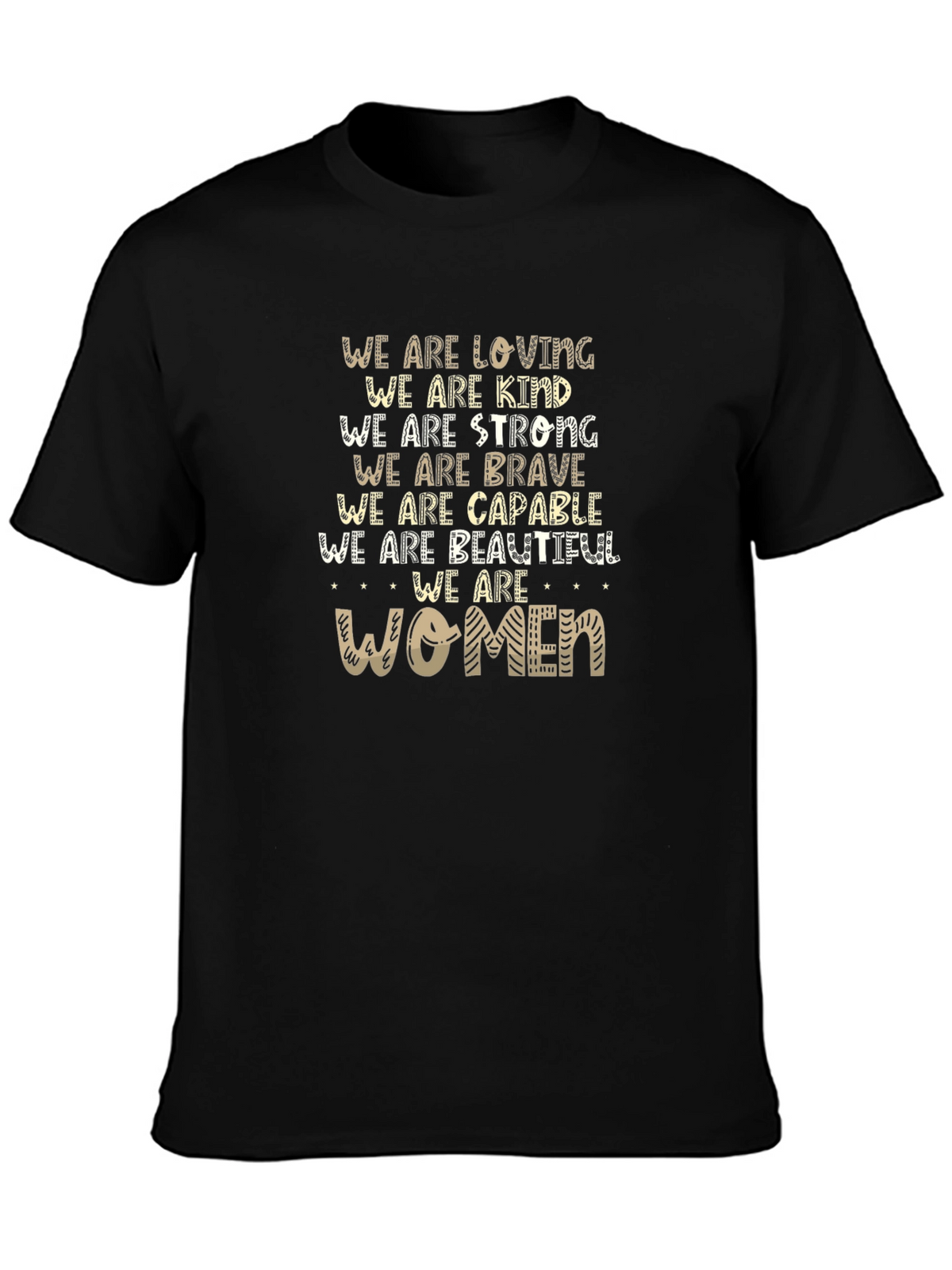 Empowered Womens Graphic T-Shirt