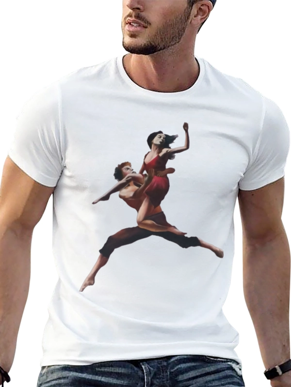 Ballet Dance Graphic T-Shirt - Mens Fashion Tee