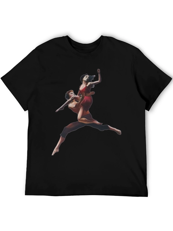 Ballet Dance Graphic T-Shirt - Mens Fashion Tee