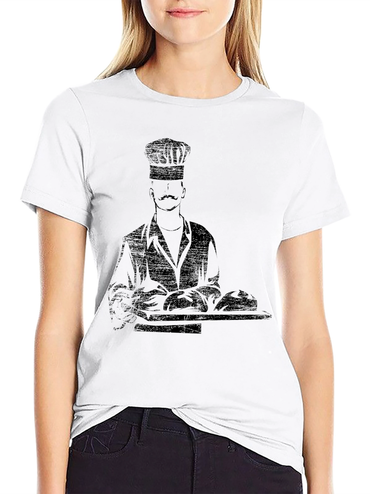 Chef Graphic Tee - Baking Bread