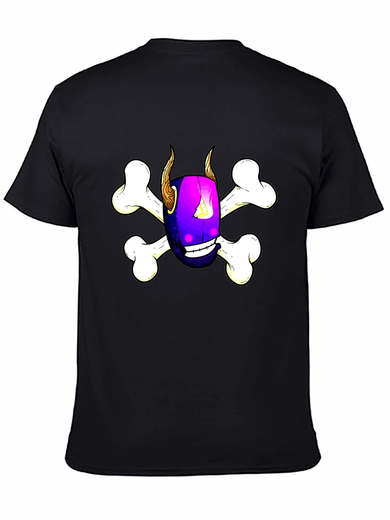 Skull & Bones Graphic Tee - Edgy Style