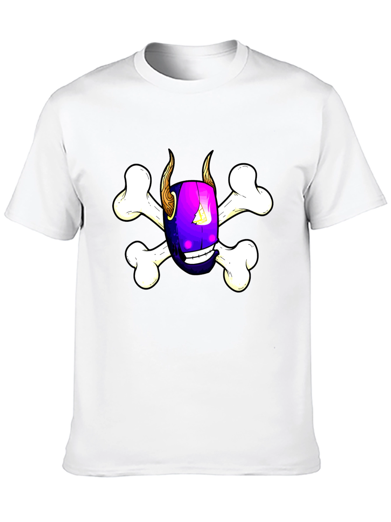 Skull & Bones Graphic Tee - Edgy Style