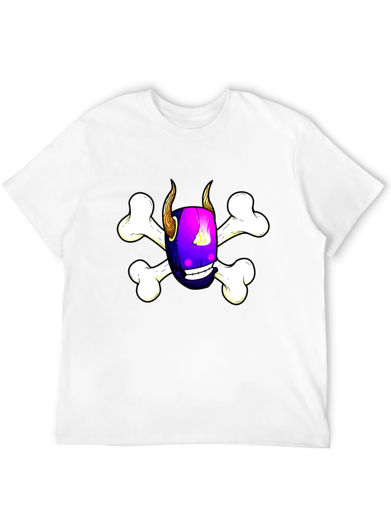 Skull & Bones Graphic Tee - Edgy Style