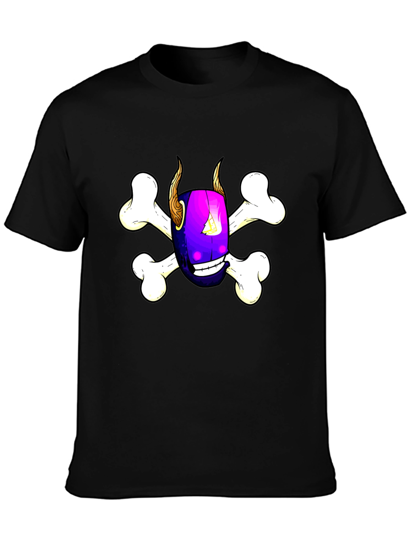 Skull & Bones Graphic Tee - Edgy Style