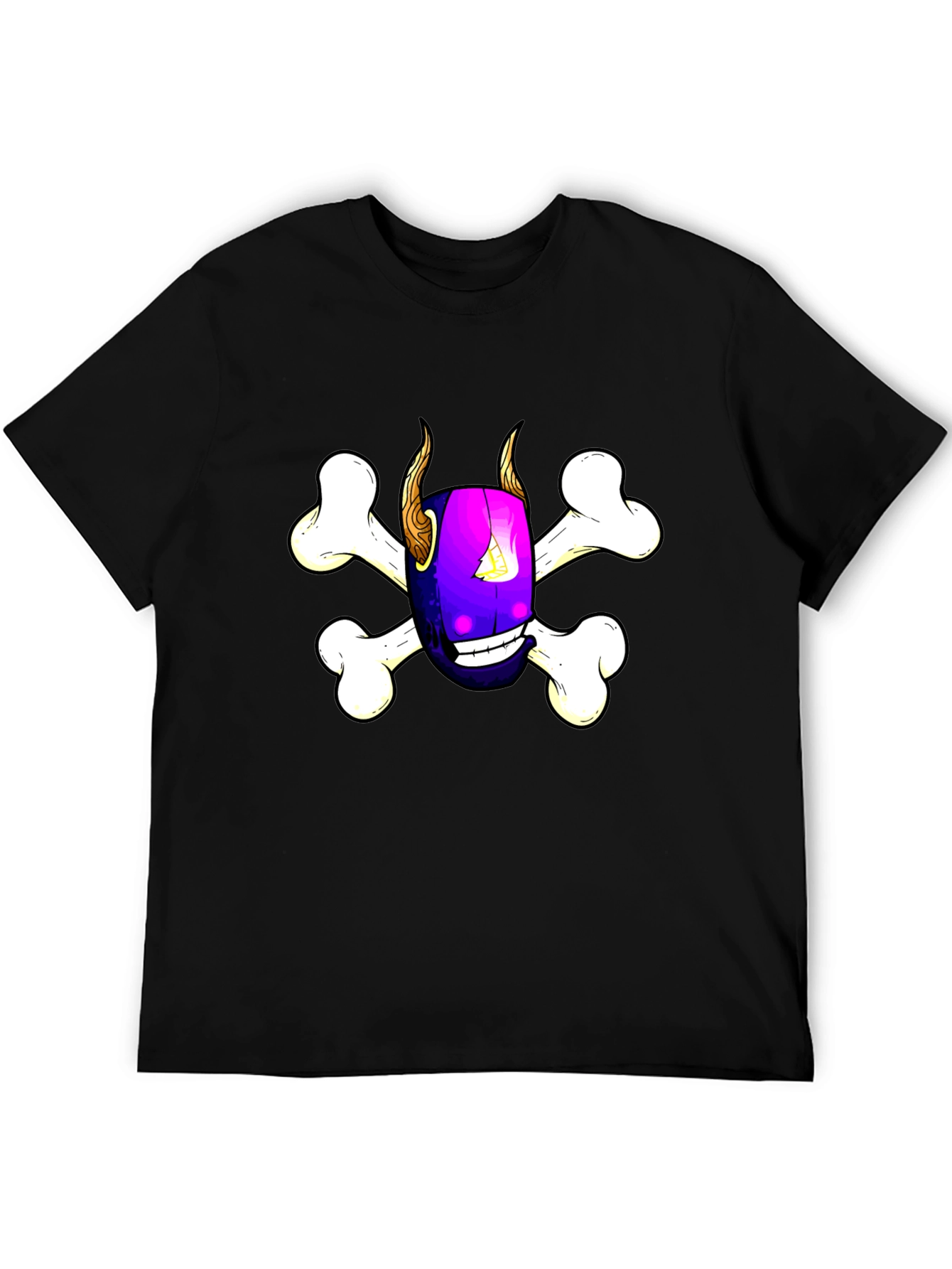 Skull & Bones Graphic Tee - Edgy Style