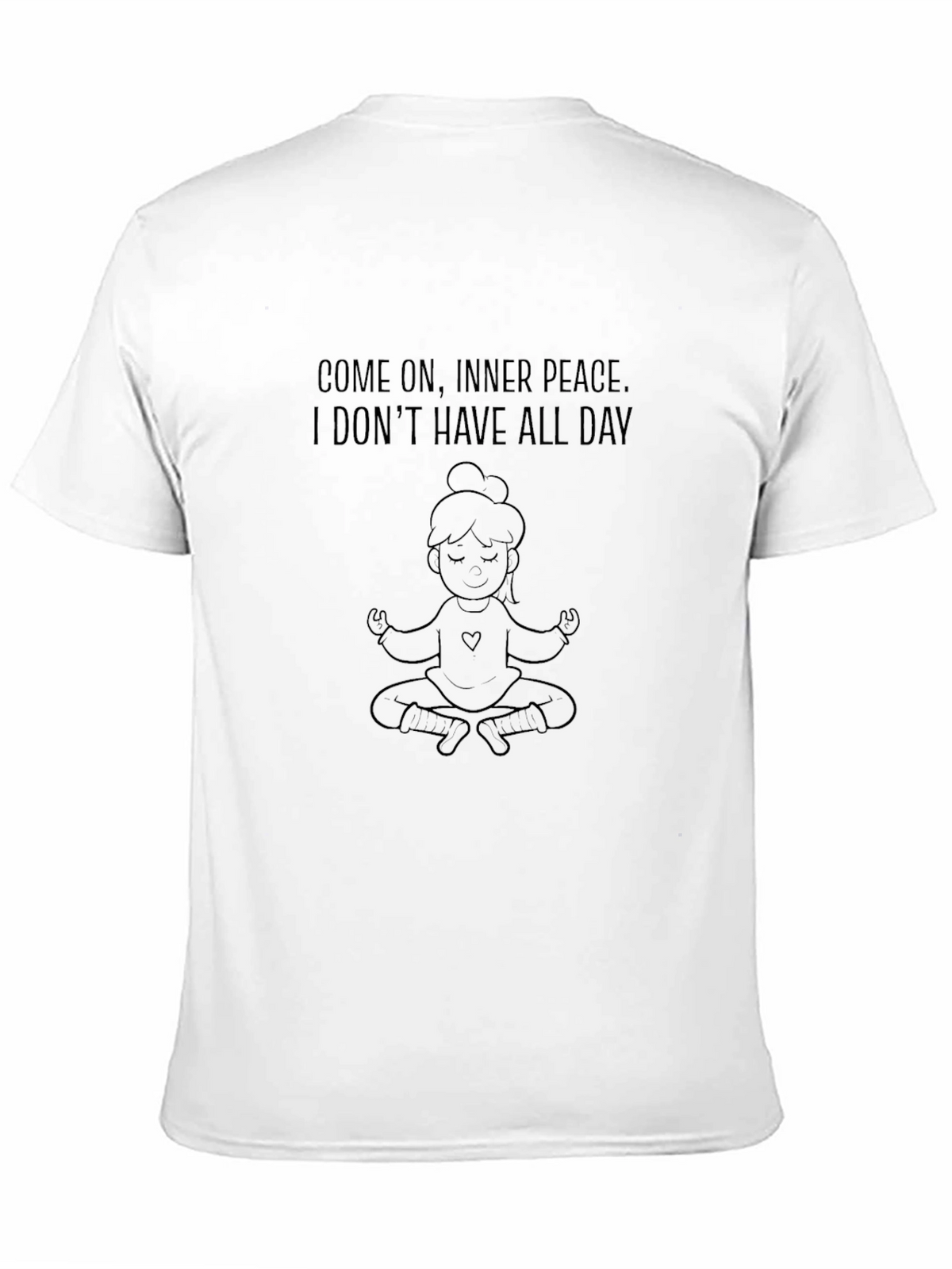 Inner Peace Funny T-Shirt - Yoga Meditation Tee