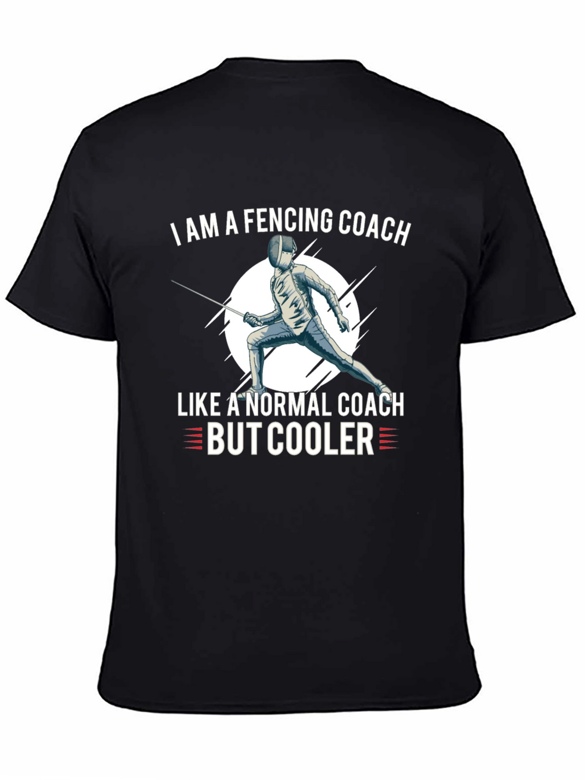 Fencing Coach T-Shirt - Cool Fencing Apparel