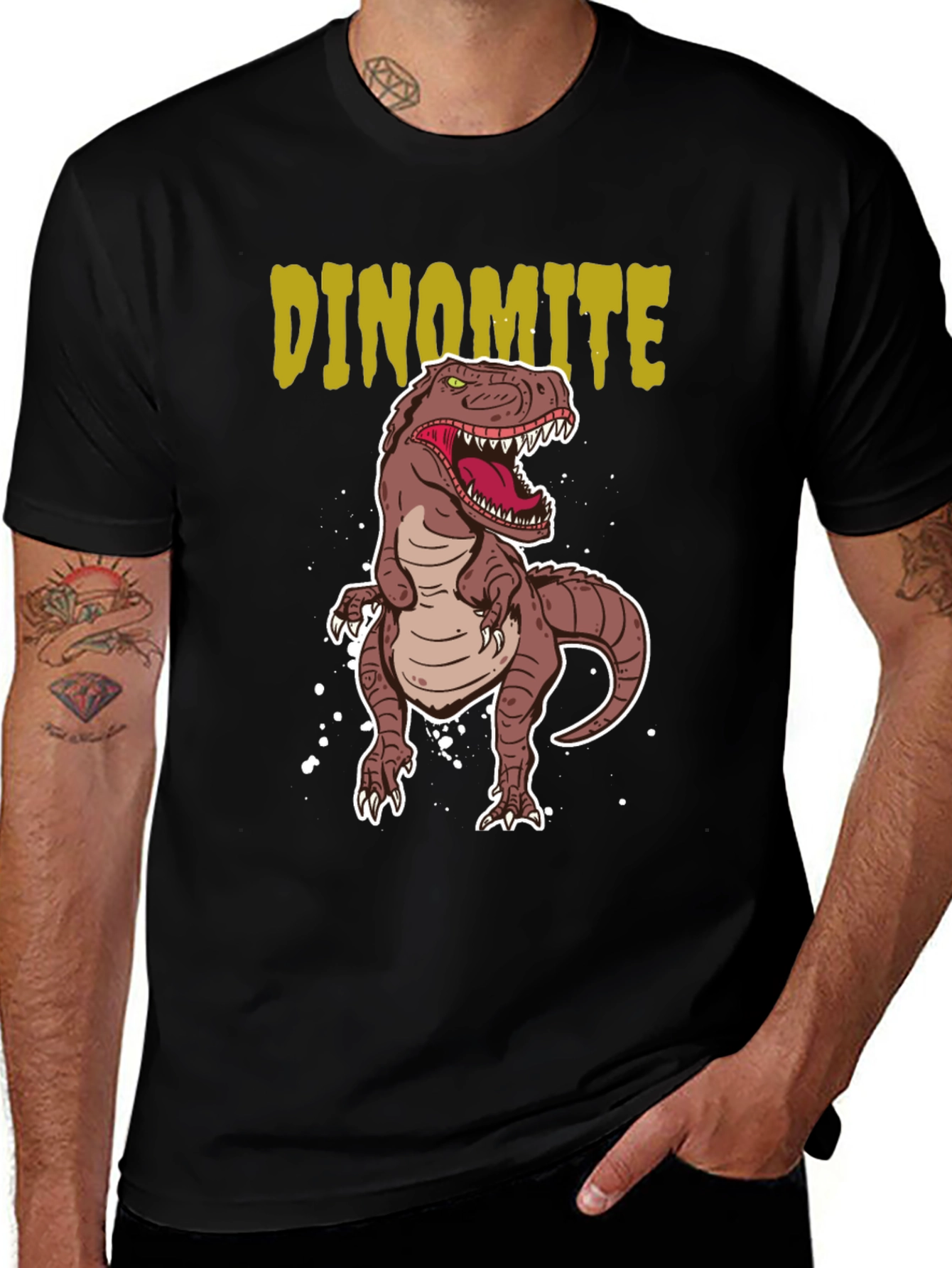 Din-O-Mite T-Rex Graphic Tee