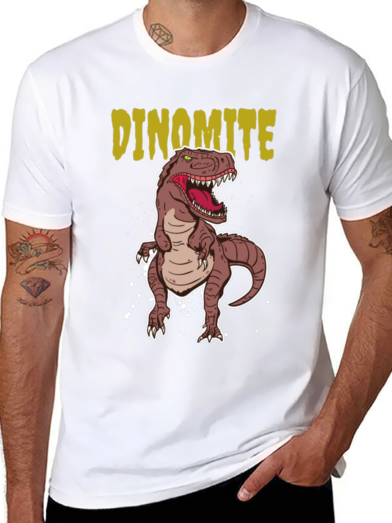 Din-O-Mite T-Rex Graphic Tee
