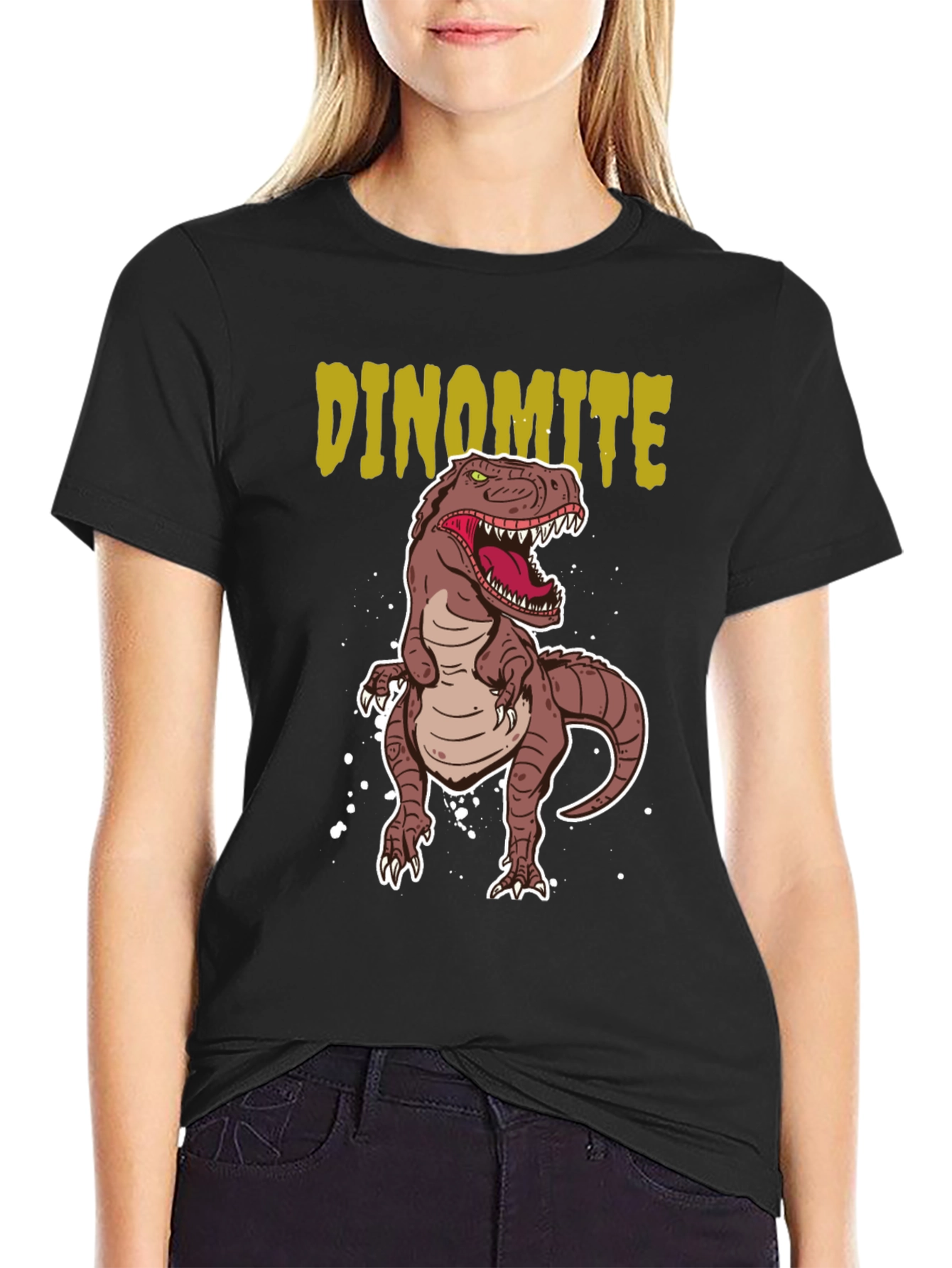 Din-O-Mite T-Rex Graphic Tee