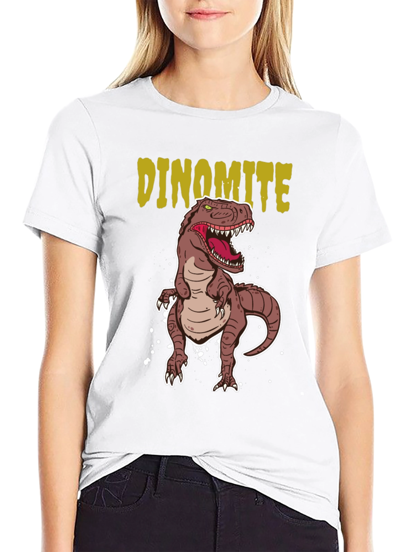 Din-O-Mite T-Rex Graphic Tee