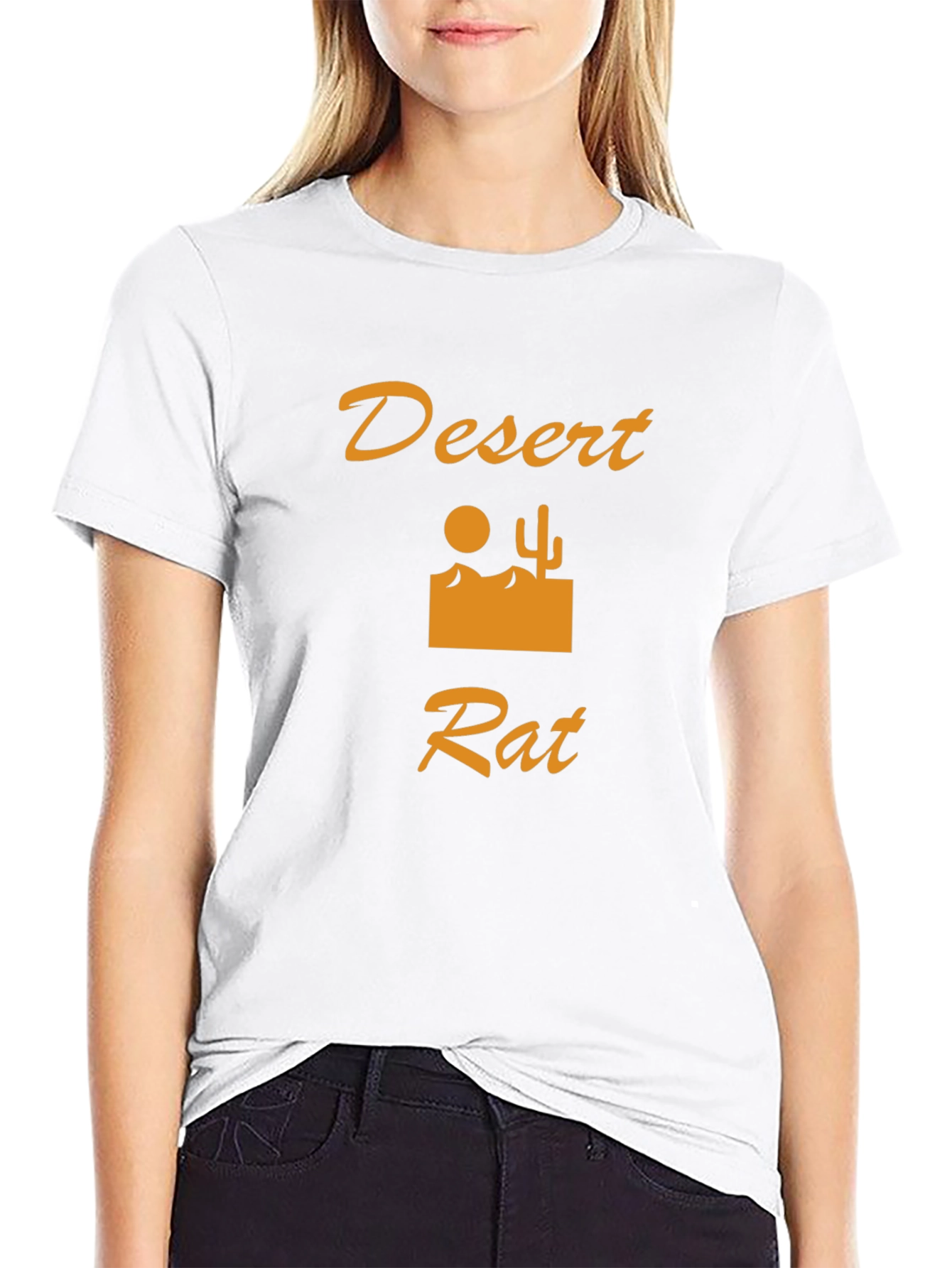 Desert Rat Graphic T-Shirt - Black