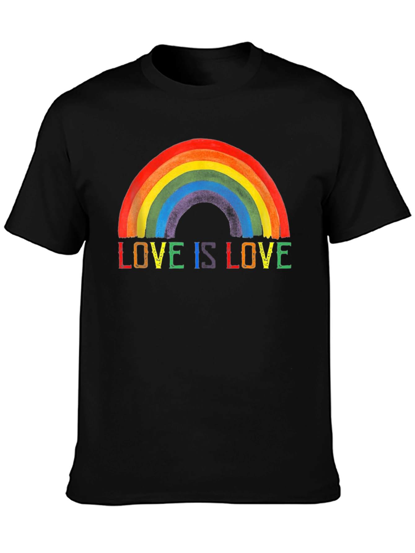 Love is Love Rainbow Pride Graphic Tee