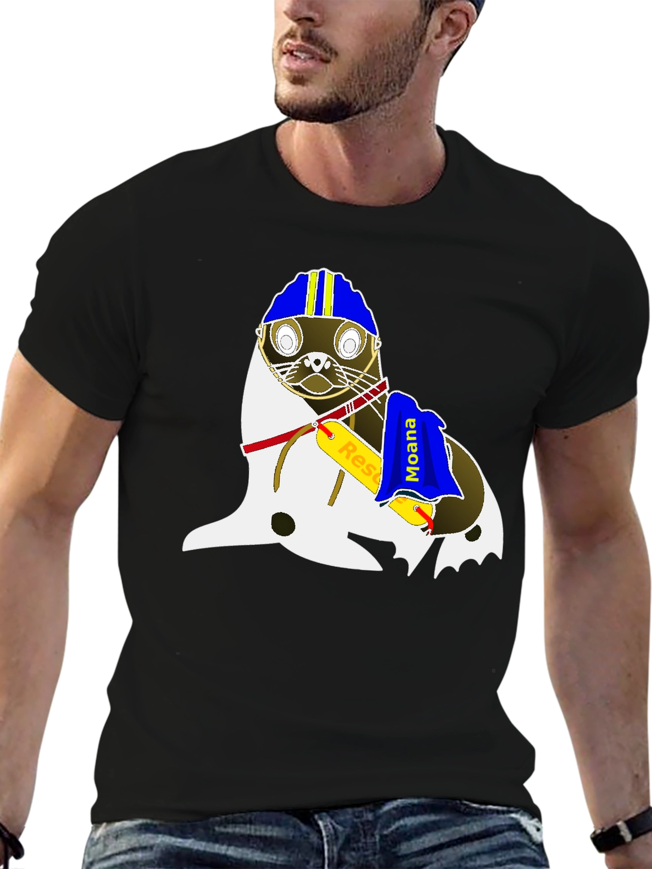 Rescue Seal T-Shirt - Moana Theme