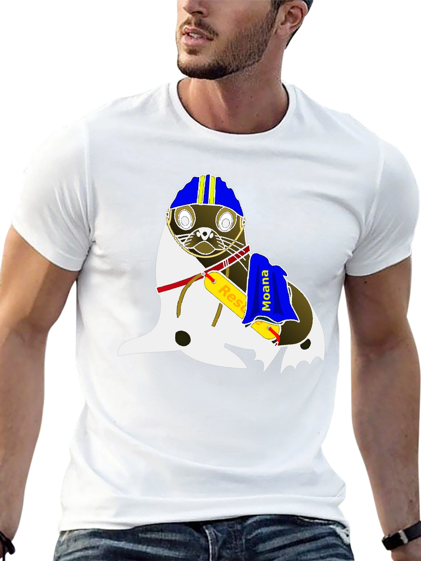 Rescue Seal T-Shirt - Moana Theme