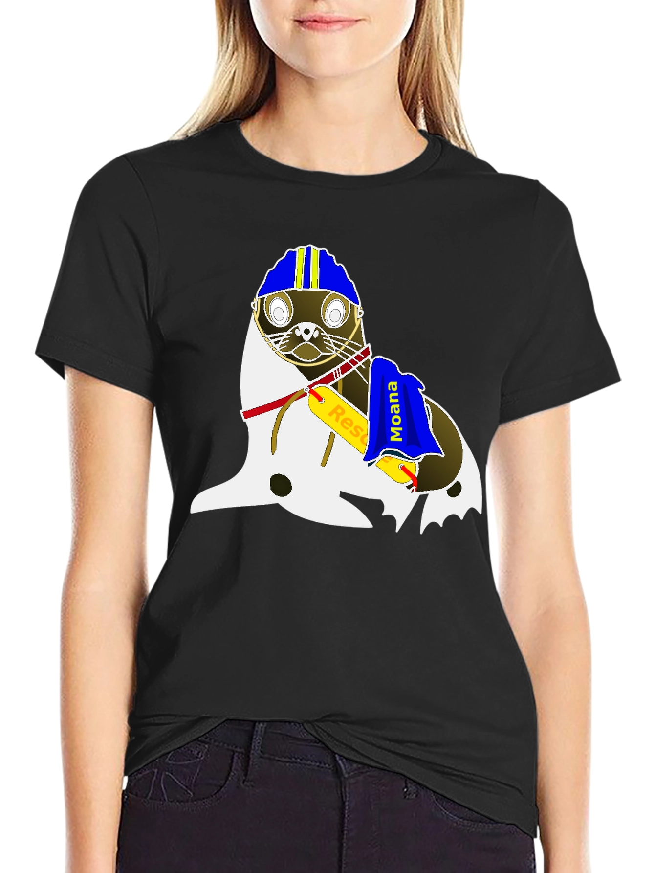 Rescue Seal T-Shirt - Moana Theme