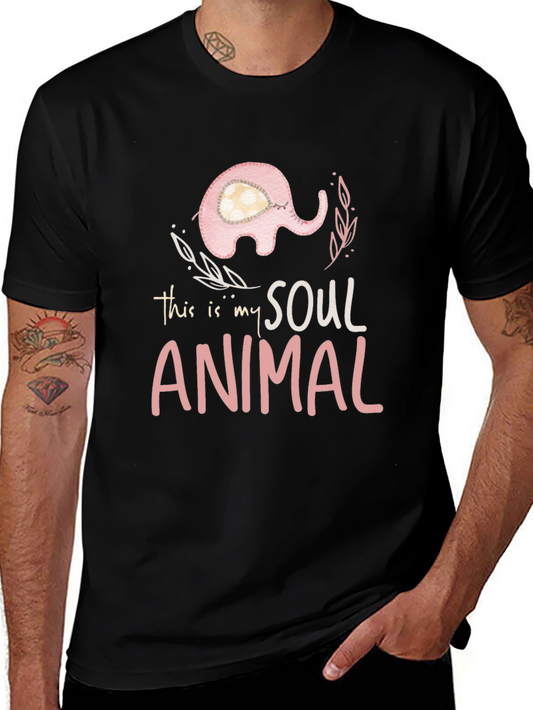 Soul Animal Elephant Graphic Tee