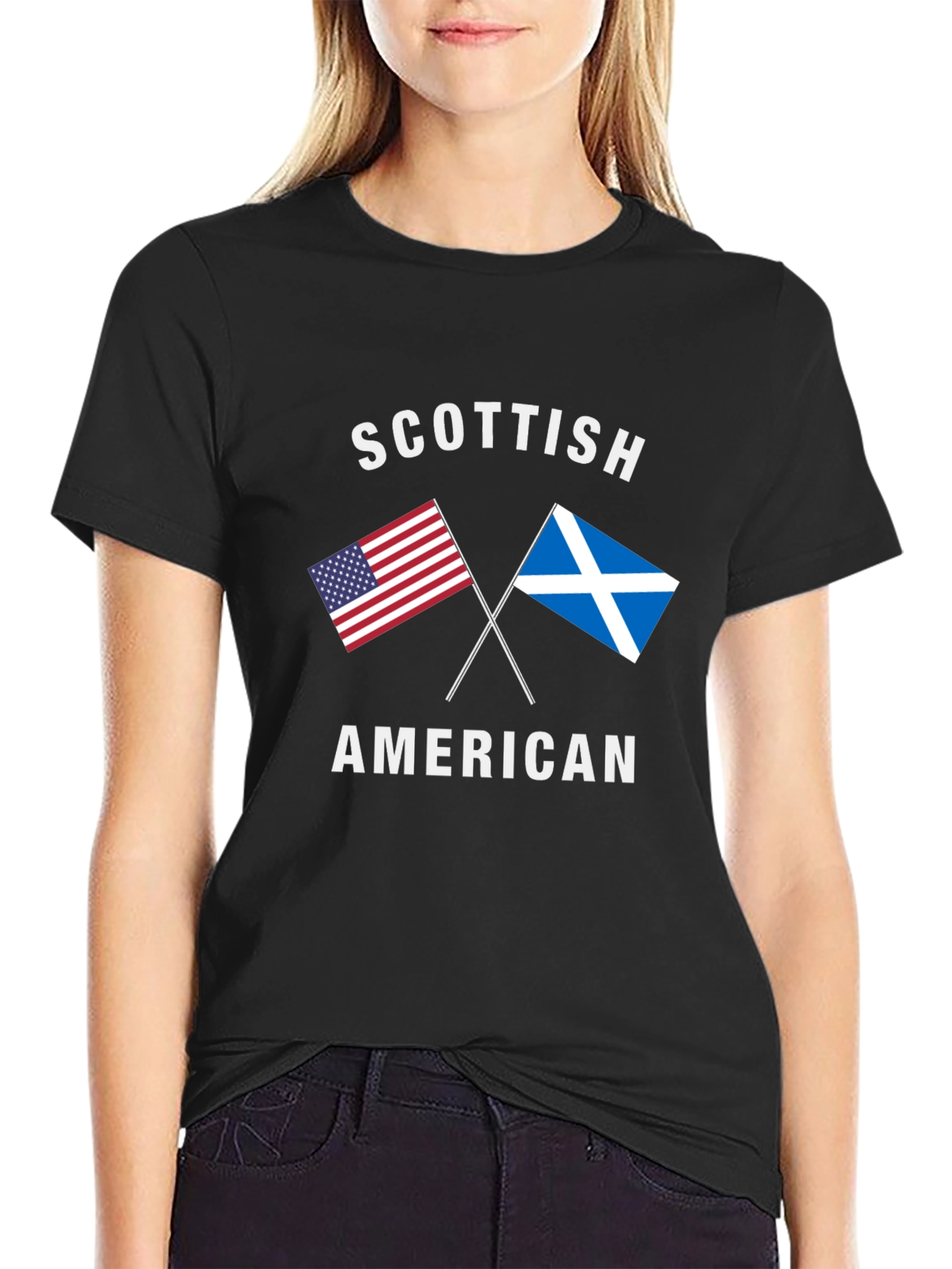 Scottish American Flag T-Shirt