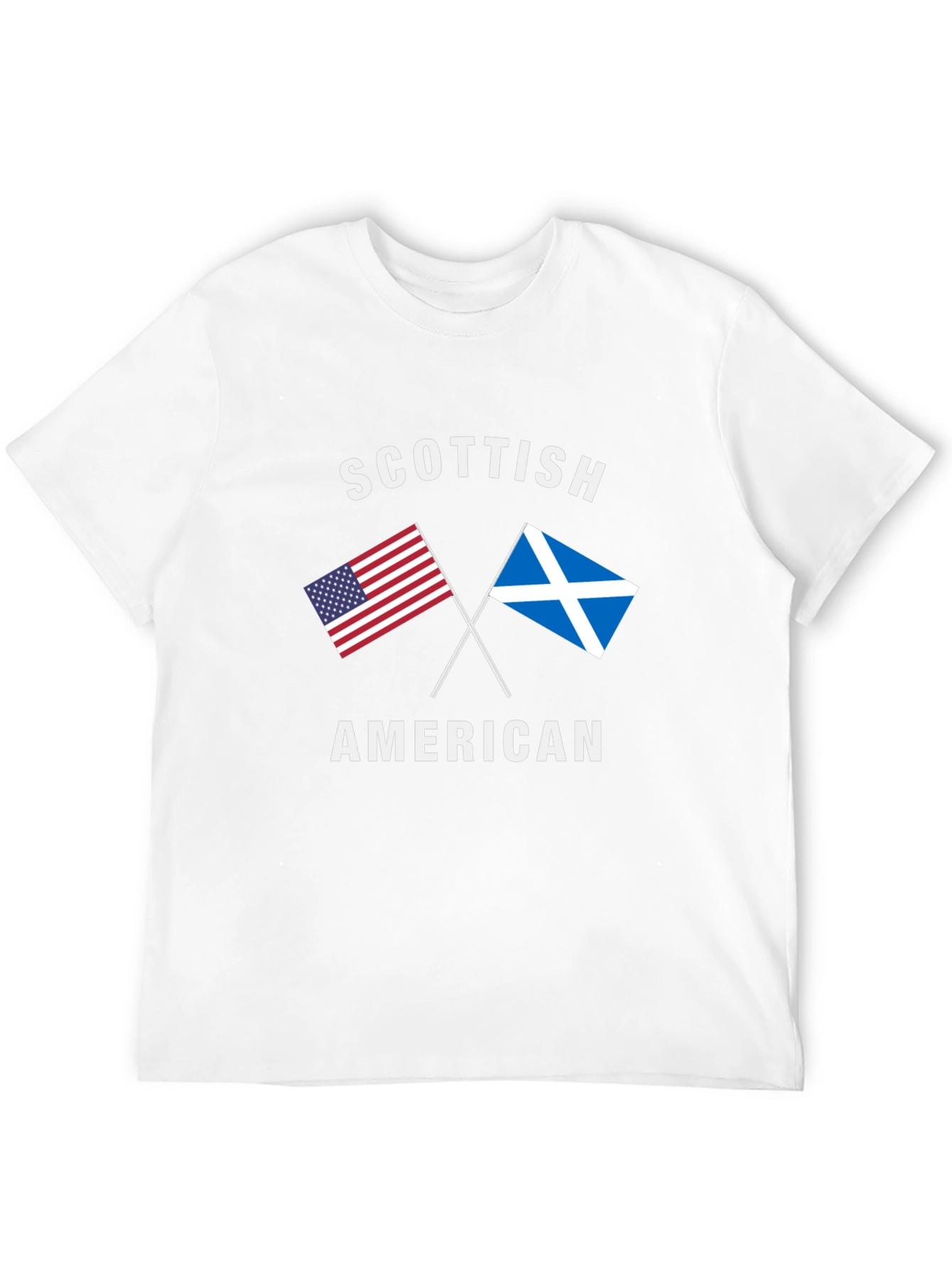 Scottish American Flag T-Shirt