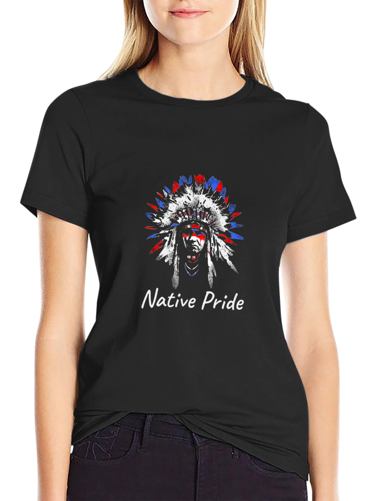 Native Pride Graphic Tee - Black Unisex T-Shirt