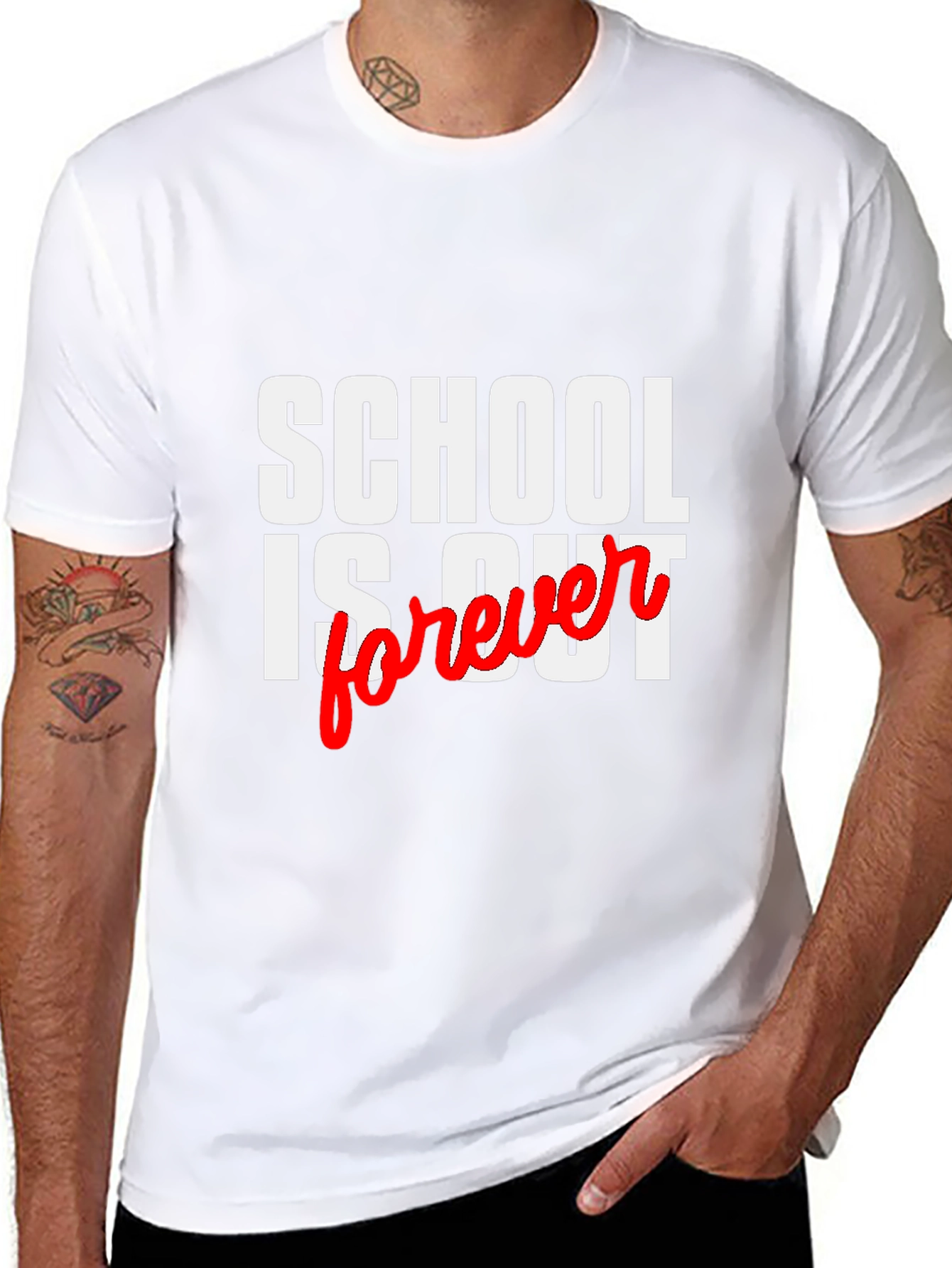 Schools Out Forever T-Shirt - Black