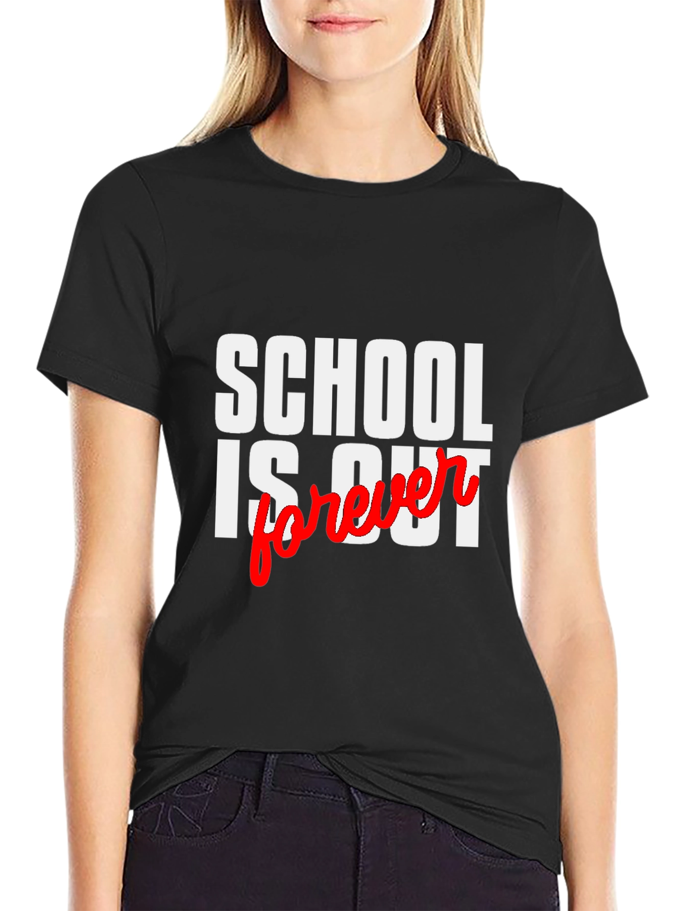 Schools Out Forever T-Shirt - Black