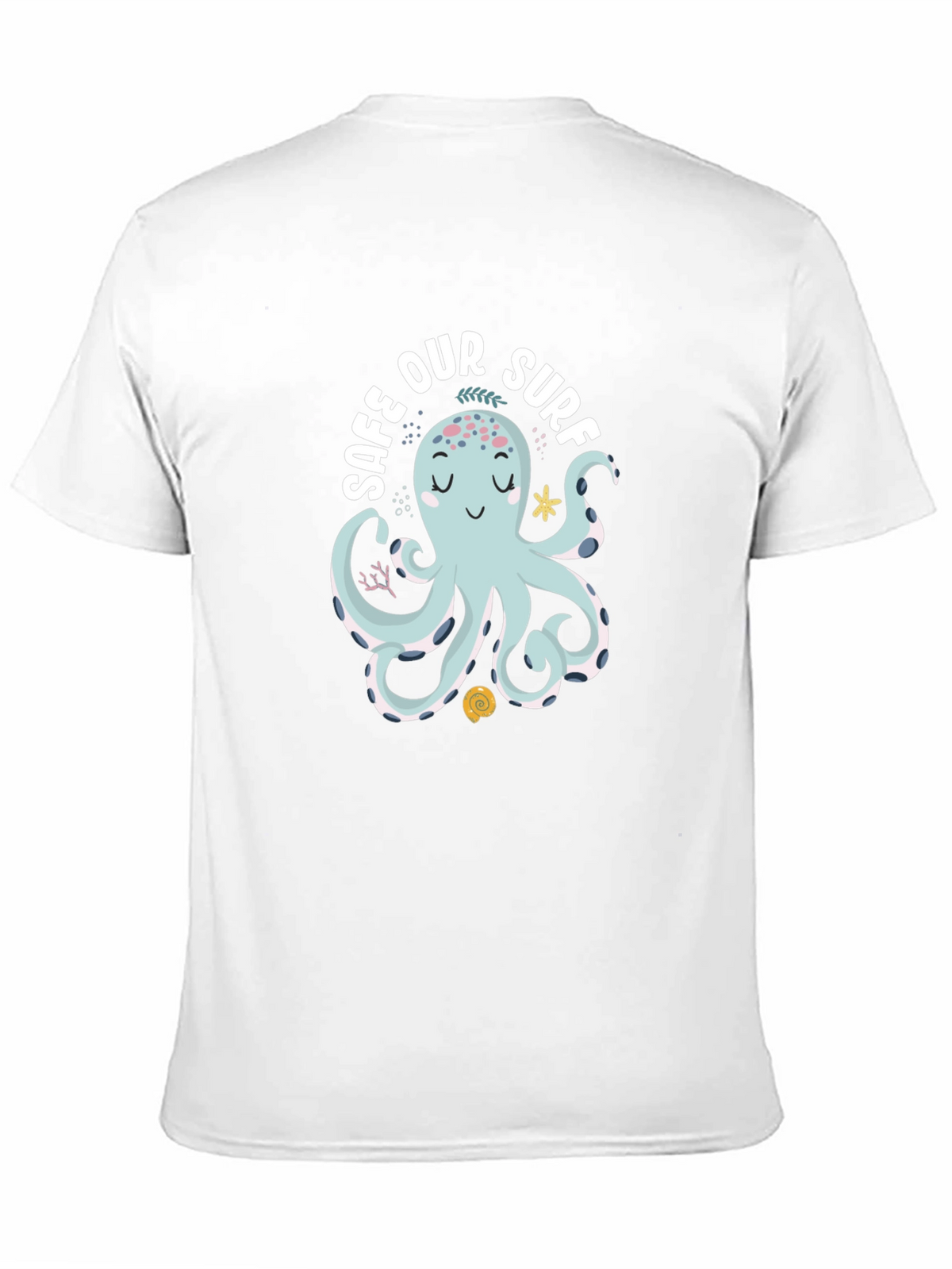 Safe Our Surf Octopus Graphic Tee - Black