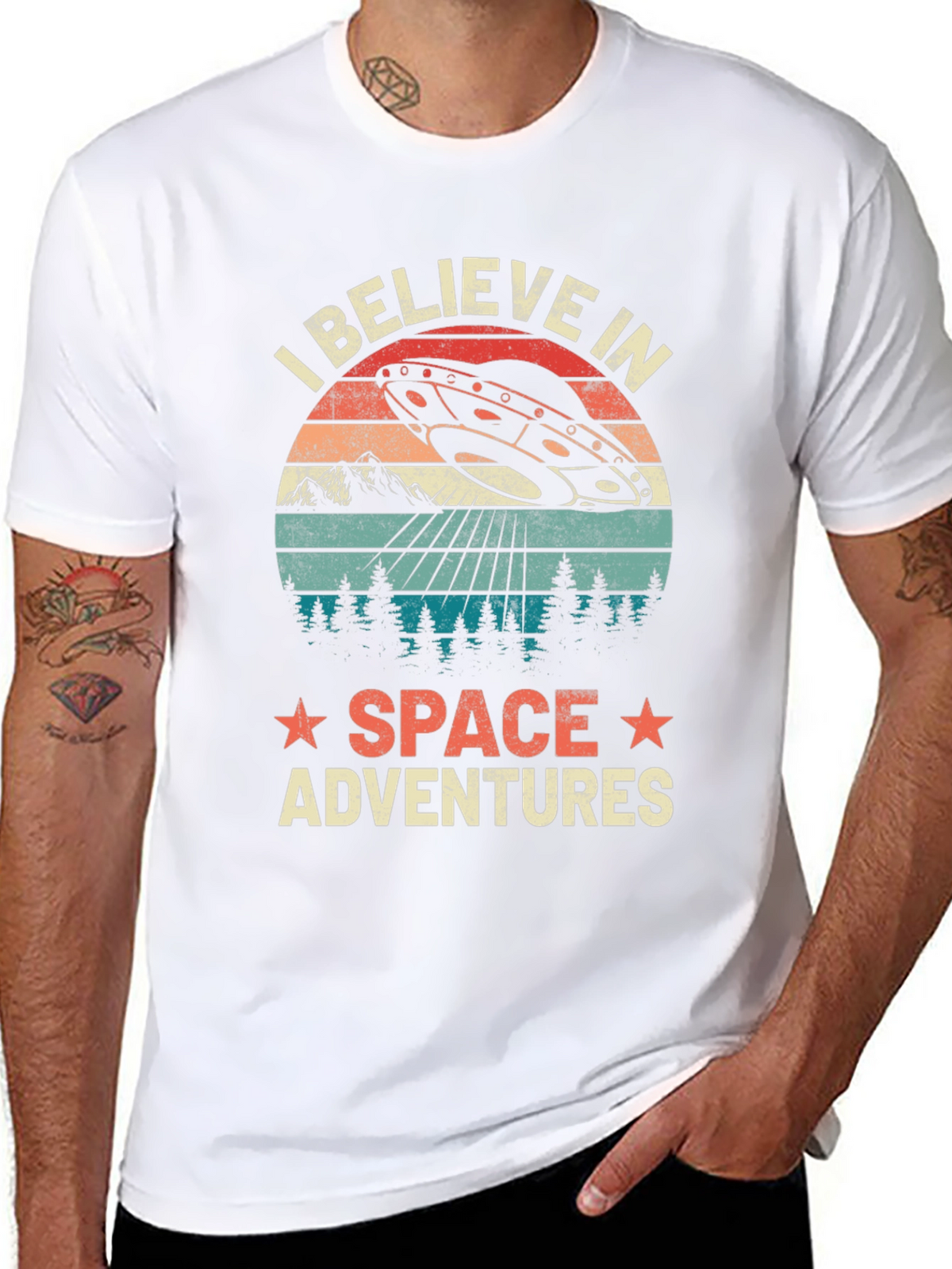 I Believe in Space Adventures T-Shirt