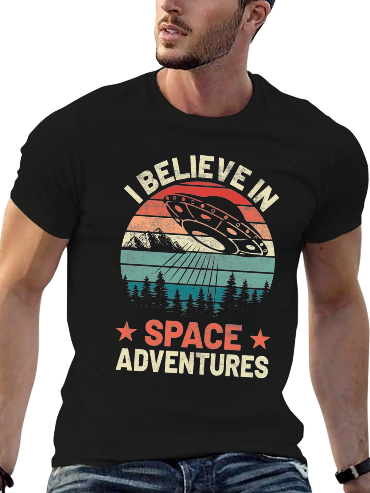 I Believe in Space Adventures T-Shirt
