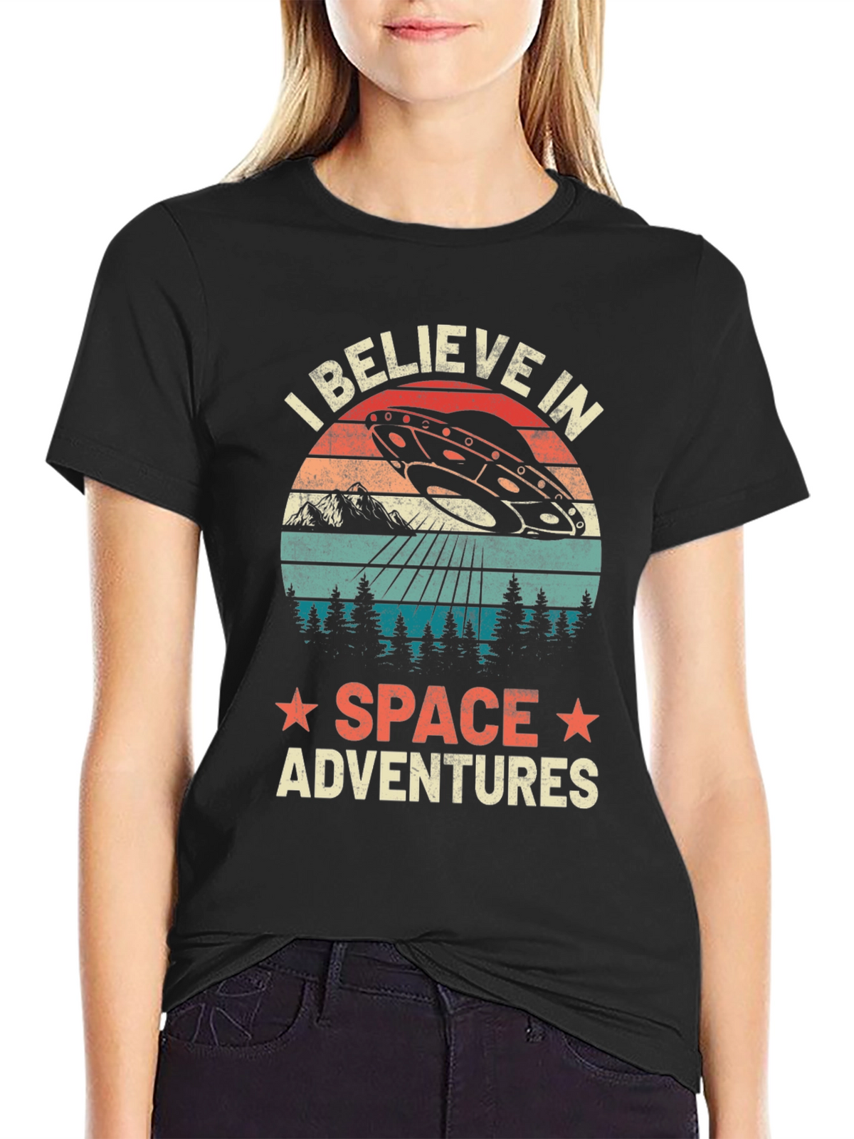 I Believe in Space Adventures T-Shirt