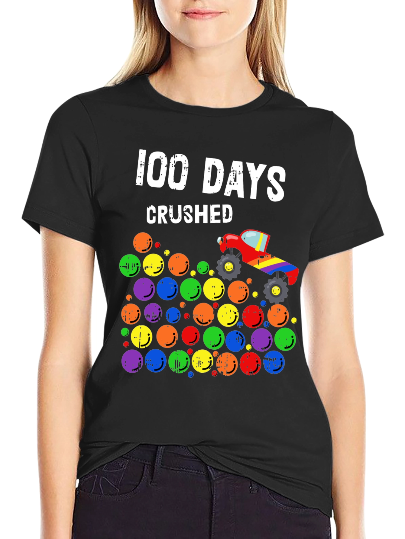 100 Days Crushed T-Shirt