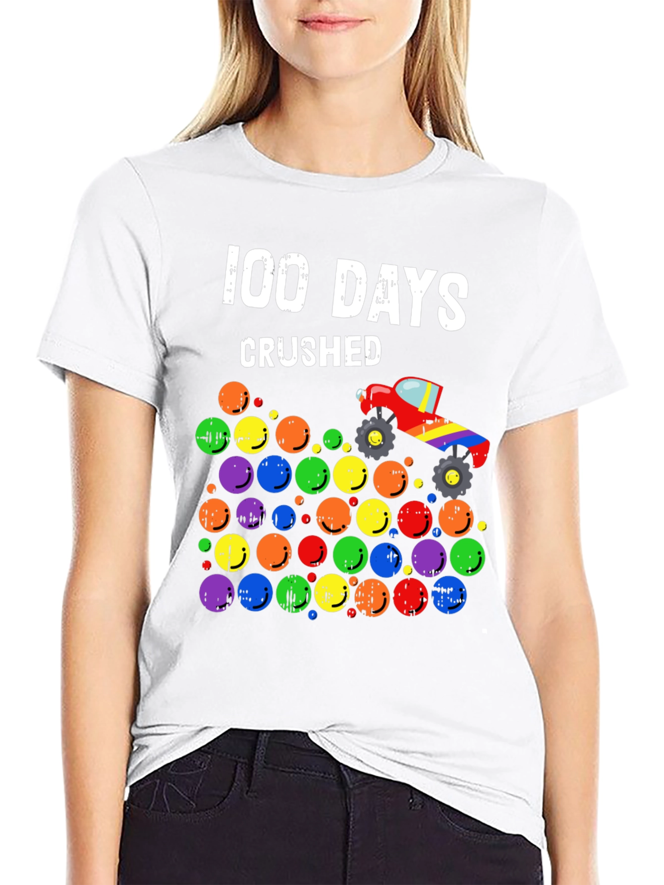 100 Days Crushed T-Shirt