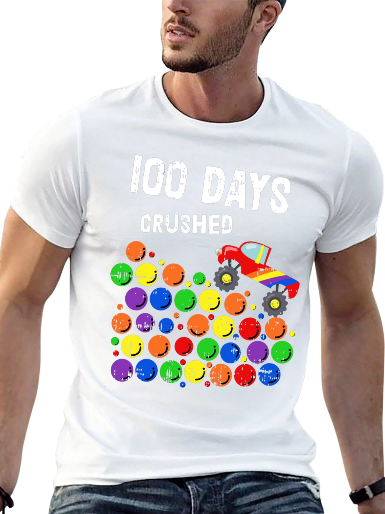 100 Days Crushed T-Shirt