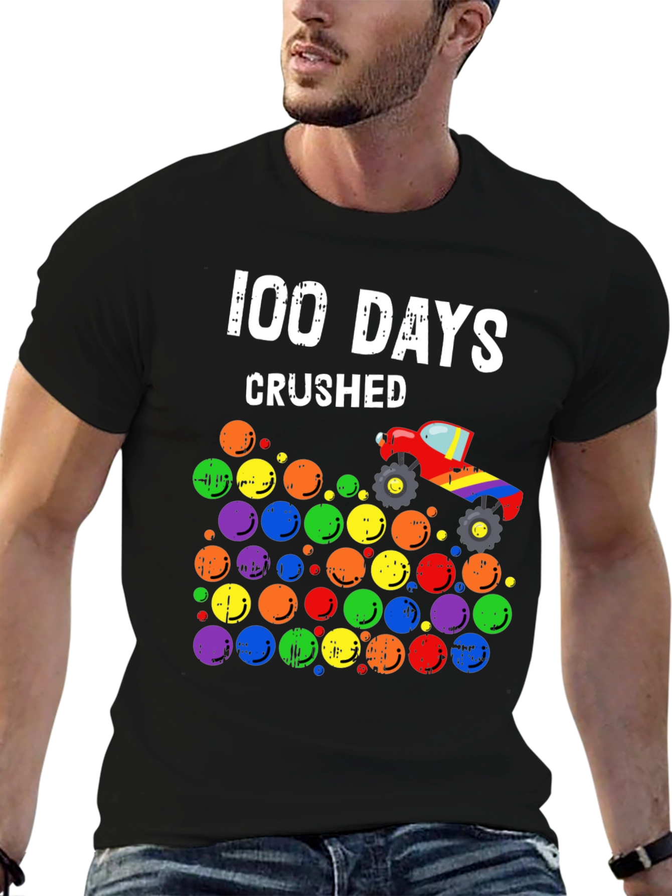 100 Days Crushed T-Shirt